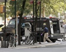 Американец "подорвал" полицейскую машину