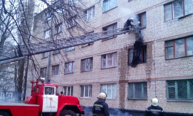 Пожежа в Харкові, фото: Наш город Харьков