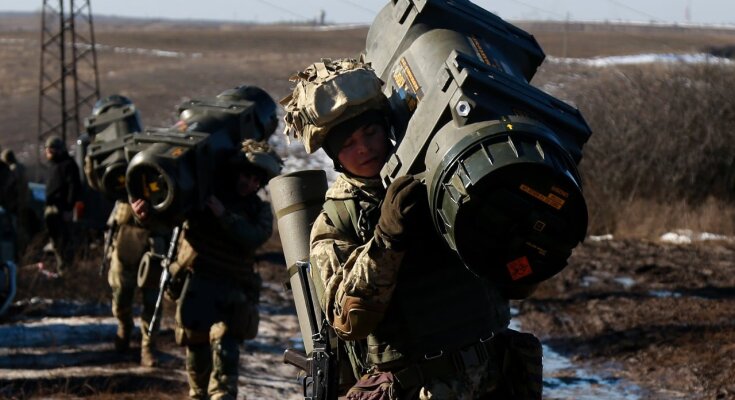 Учения ВСУ с  NLAW и M-141, фото: Facebook