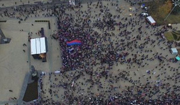 Photoshop допоміг сепаратистам зібрати 150-тисячний мітинг (фото)