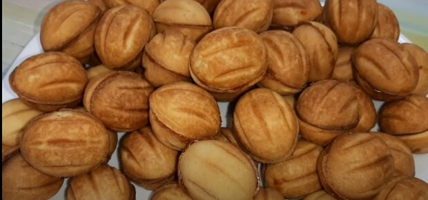 Печенье «Орешки» с грецким орехом