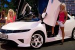 Honda Civic на украинских дорогах (фото)