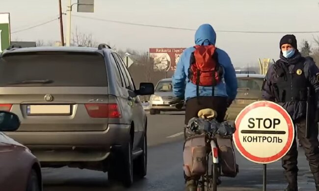Блокпост, кадр з репортажу ТСН: YouTube