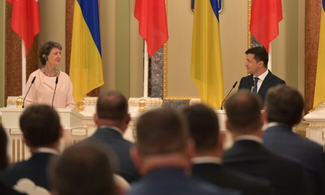 Визит президента Швейцарии Симонетты Зоммаруги в Украину, фото: president.gov.ua