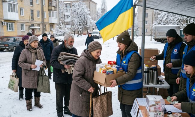 зимова допомога українці