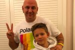 "Рятувальники Малібу": Потап з сином показали "пляжний двіж" у спекотній Мексиці, копія тата