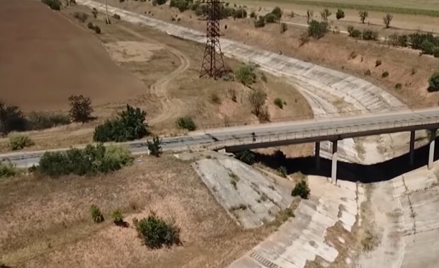 У Криму почалися проблеми з водою, скріншот з відео