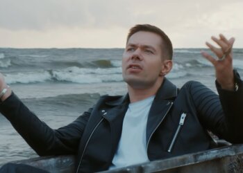 Стас П'єха, кадр з кліпу "Без тебе"