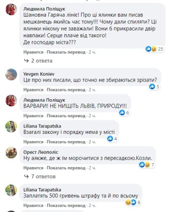 Комментарии к публикации Натальи Станкевич: Facebook Горячая линия города Львов