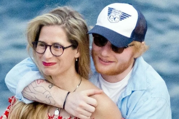 Черри Сиборн и Эд Ширан, фото из соцсетей