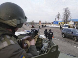 Вуличні бої на Харківщині. Фото: ТСН