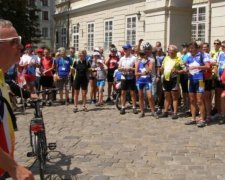 Во Львове стартовал День "Велосипедом на роботу"