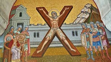 Андрей Первозванный был распят на Х-оброзном кресте, pronedra