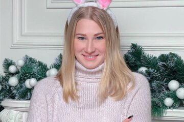 Катя Нікітіна з "Жіночого кварталу" після пухнастих заячих вушок примірила на себе гостренькі ріжки: "Наймиліший демон"