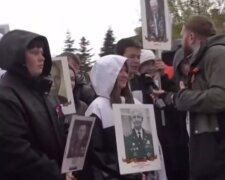 Российские школьники на 9 мая. Фото: YouTube