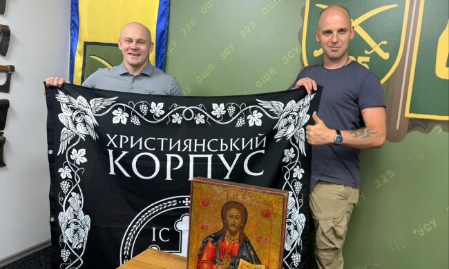 Христианский корпус и фонд "Надежда" передали помощь 225-й ОШП Олега Ширяева