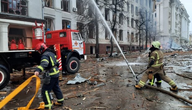 Фото: ГСЧС обстрел Харькова