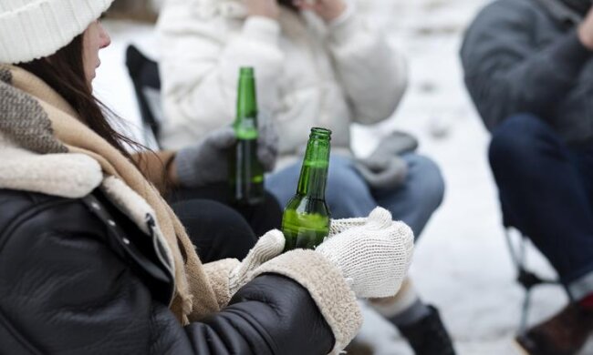 Алкоголь та мороз
