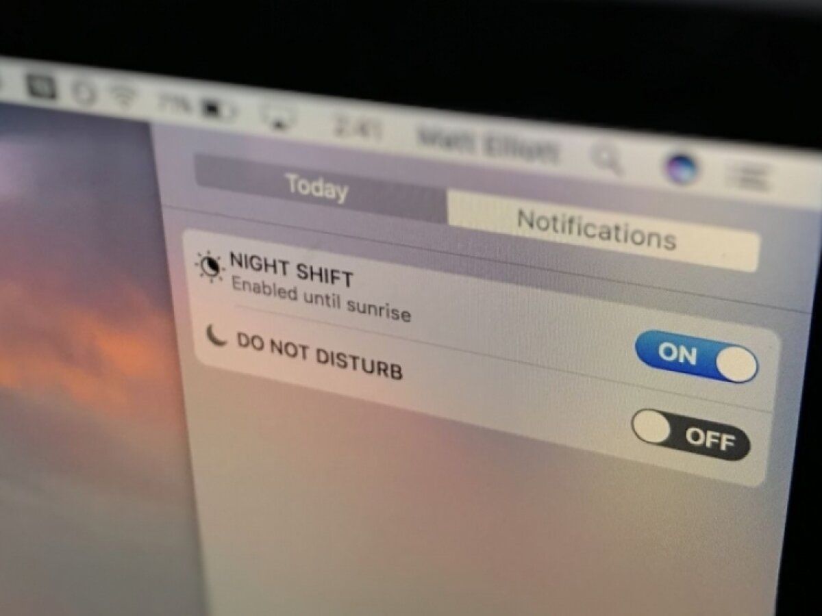 Как включить Night Shift на Mac - ЗНАЙ ЮА