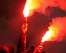 Файер воспламенился в заднем проходе болельщика на Евро-2016