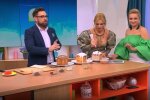 Ірина Федишин прикрашає паски, скріншот із відео