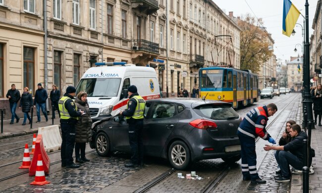 ДТП Львів Шевченка поліція