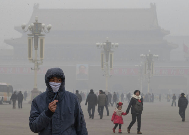 смог в Китаї