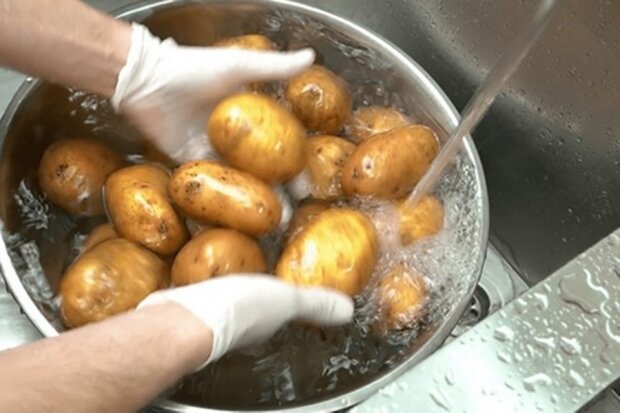 Чищення молодої картоплі, скріншот