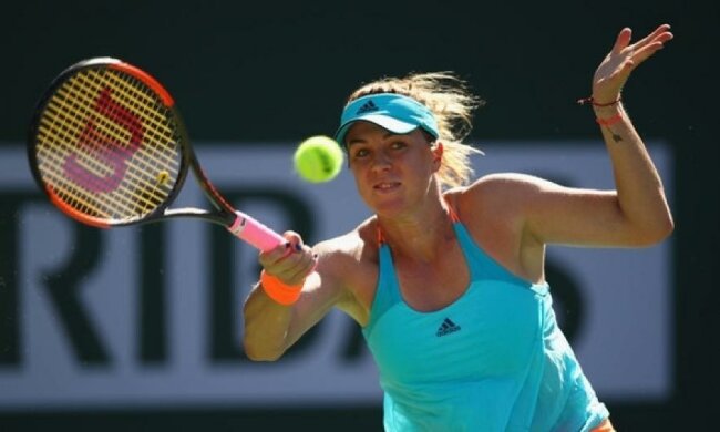 Российская теннисистка чуть не убила птицу во время матча