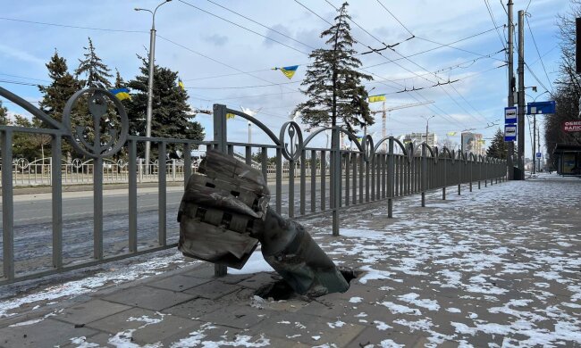 ракета рашистів у Маріуполі