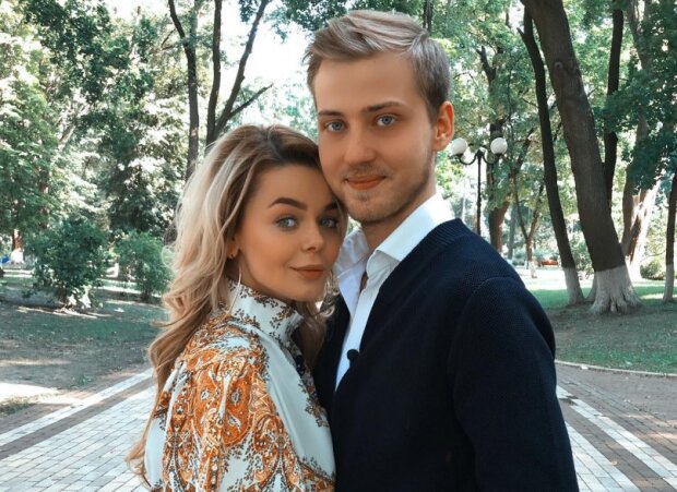 Алина Гросу с мужем Александром