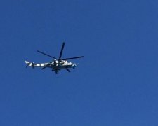 Українські вертольоти сполохали жителів Бучі