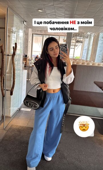 Stories Анни Трінчер, скріншот: Instagram