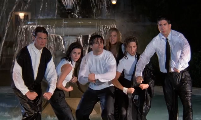 Кадр із серіалу "Друзі"