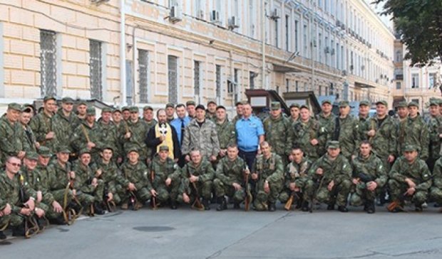 Півсотні київських міліціянтів вирушили в зону АТО 