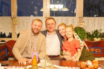 Виталий Петрук, Андрей Садовий, Екатерина Садова