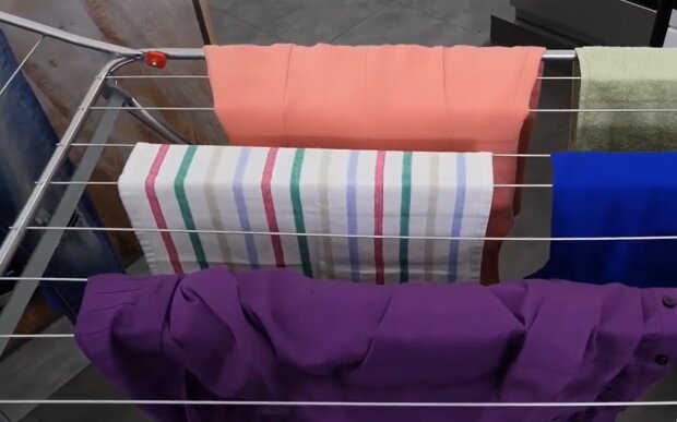 Як швидко висушити одяг, скріншот з відео