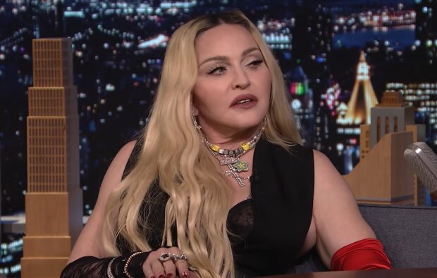 Мадонна, кадр з інтерв'ю