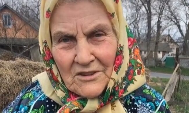 Зірка TikTok "Бабуся", скріншот із відео