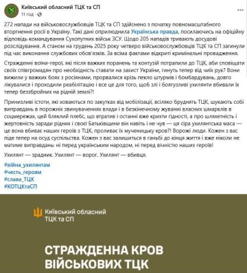Заявление Киевского ТЦК