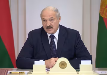 Олександр Лукашенко, фото YouTube