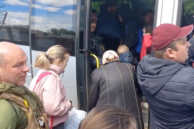 Евакуація, фото: скріншот з відео