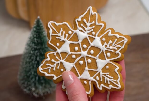 Святкове печиво, скріншот з відео