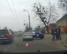 ДТП, скріншот із відео