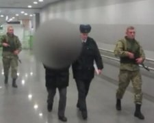 Російського терориста спіймали у "Борисполі" (відео)