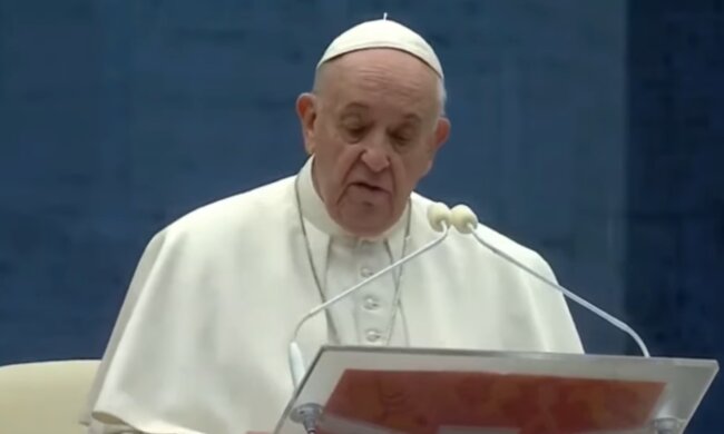 Папа Римский Франциск, скриншот: YouTube