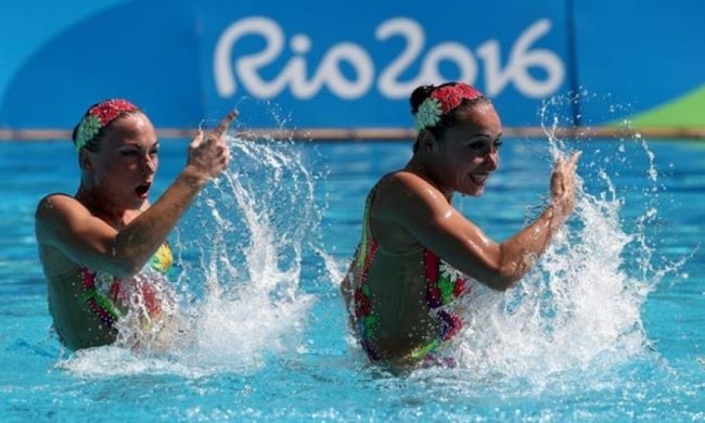 Синхронное плаванье: украинские олимпийки остановились в шаге от медалей