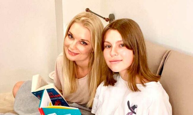 Лидия Таран с дочкой / Фото из инстаграма телеведущей