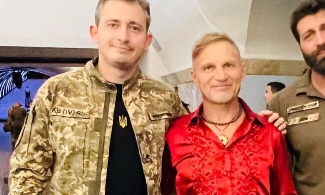 Коля Серга и Олег Скрипка. Фото: скрин youtube