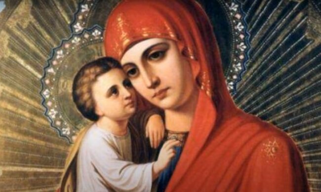 Почаевская икона Божией Матери, скриншот